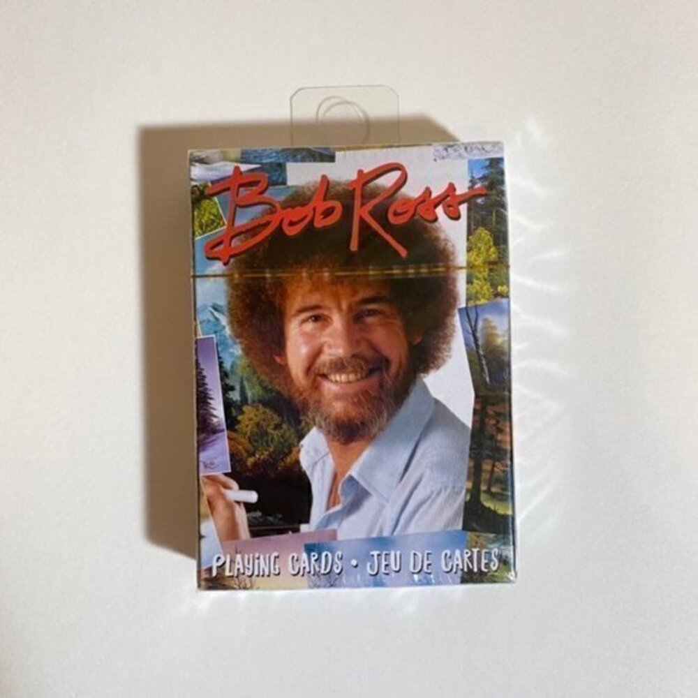 Bob Ross Playing Cards Game Artist Fun